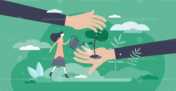 Save planet vector illustration