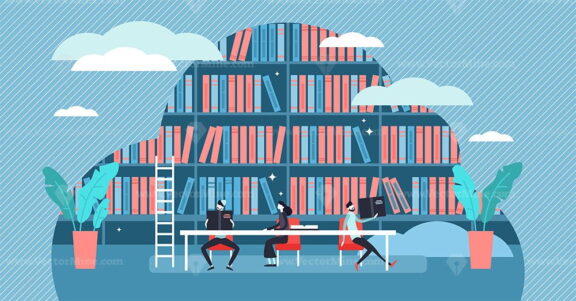 Study vector illustration