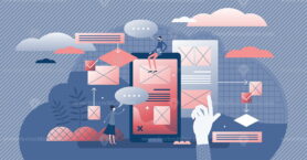 User experience vector illustration
