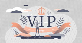FREE VIP luxury lifestyle with royal exclusive importance tiny persons concept
