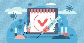 Vaccination vector illustration