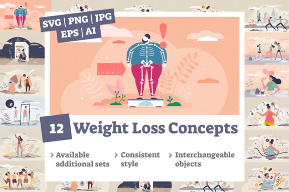 12 Weight Loss Concepts Bundle