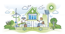 Advancement in green energy and alternative power development outline concept