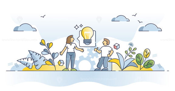Advice, opinion assistance and consultation with new idea outline concept