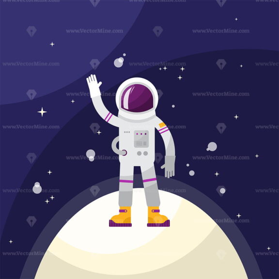 FREE Astronaut vector illustration
