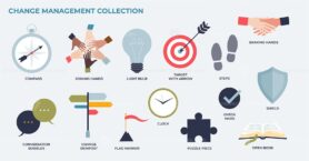 Change management and business strategy planning in tiny collection set