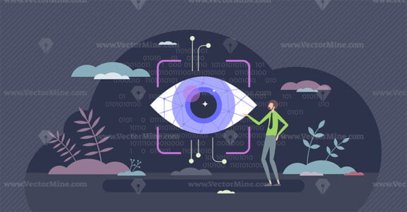 Computer vision for image recognition and understanding tiny person concept