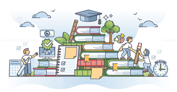 Continuous learning and skill upgradation with academic study outline concept