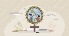 Ecofeminism as feminism with ecological activity effort tiny person concept