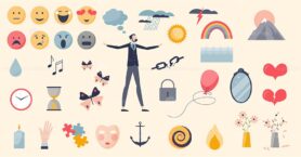 Feelings and emotions as psychological mental states tiny person collection