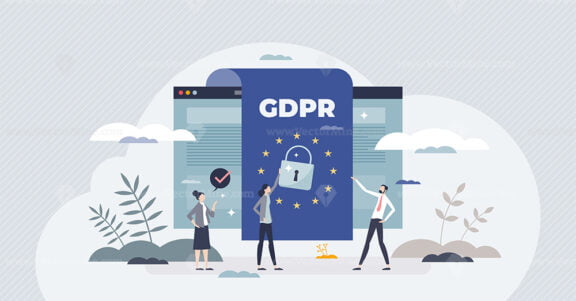 GDPR or general data protection regulation as EU law tiny person concept