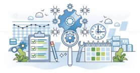Predictive maintenance for IOT technological monitoring outline concept