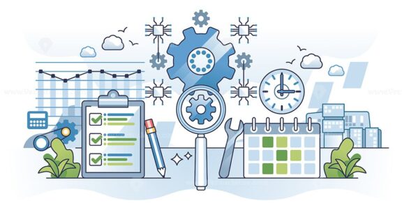 Predictive maintenance for IOT technological monitoring outline concept