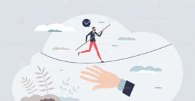 Psychological safety feeling and protection if fail tiny person concept